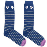 Flower Stripe Socks