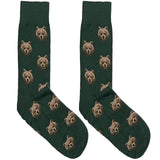 Green Bear Socks