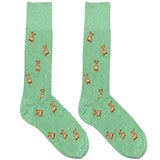 Green Cute Puppy Socks