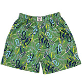 Green Magnet Tag Cotton Boxers