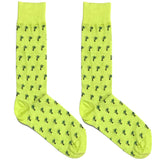 Green Palm Tree Socks