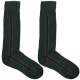 Green Stripe Socks