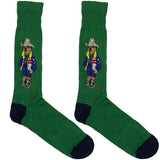 Green RL Polo Cow boy Socks