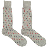 Grey Anchor Socks