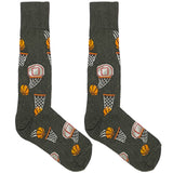 Grey Basketball Socks