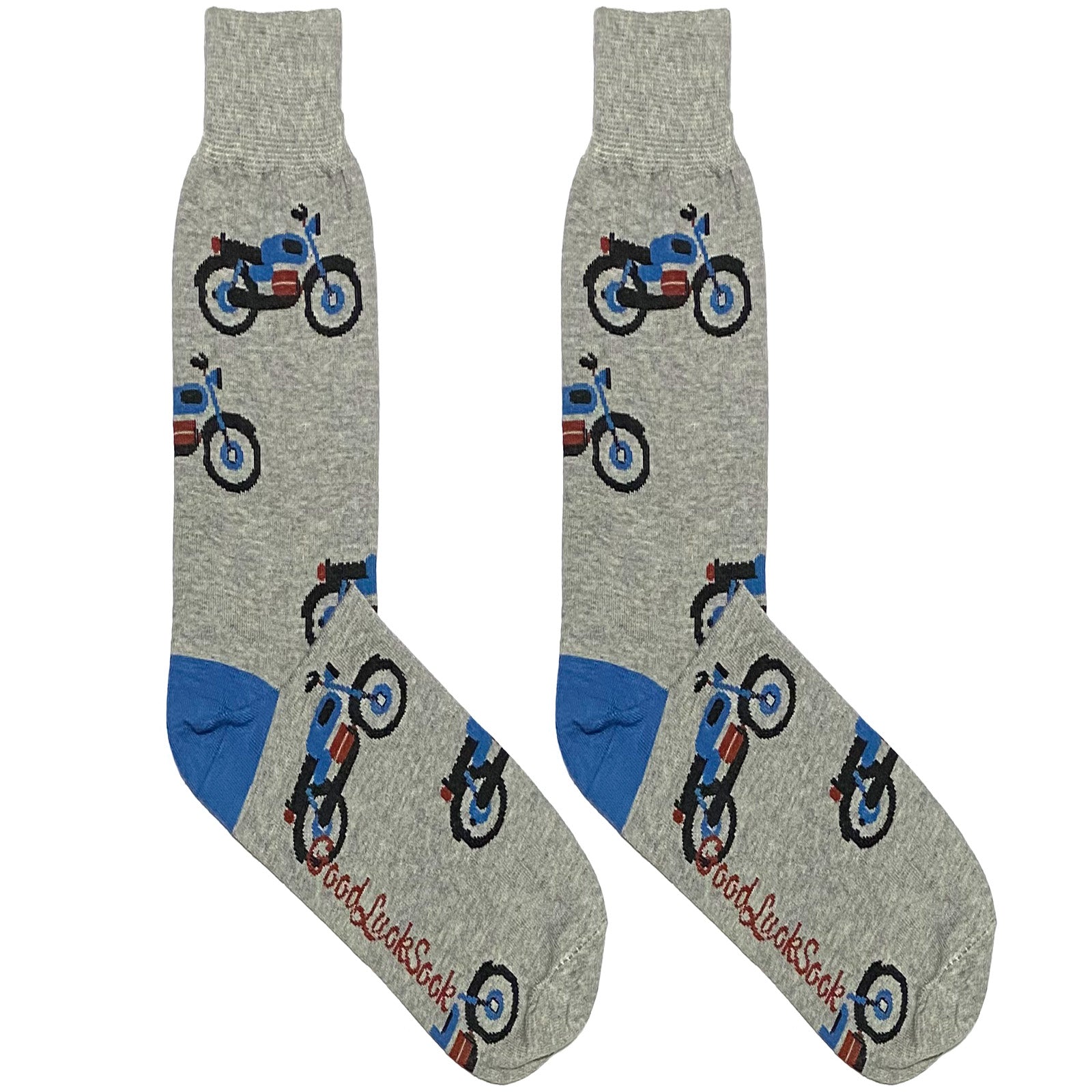 Grey Bike Lover Socks