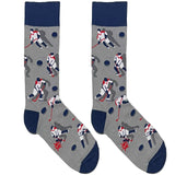 Grey Ice Hockey Socks