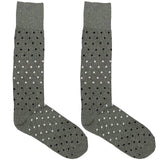 Grey Polka Socks