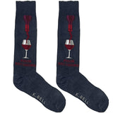 Grey Pour Decisions wine Socks