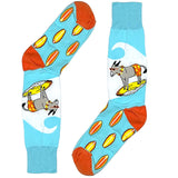 Light Blue Donkey Surf Socks