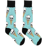 Light Blue Ice Cream Socks