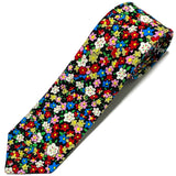Multicolor Jasmine Floral Tie