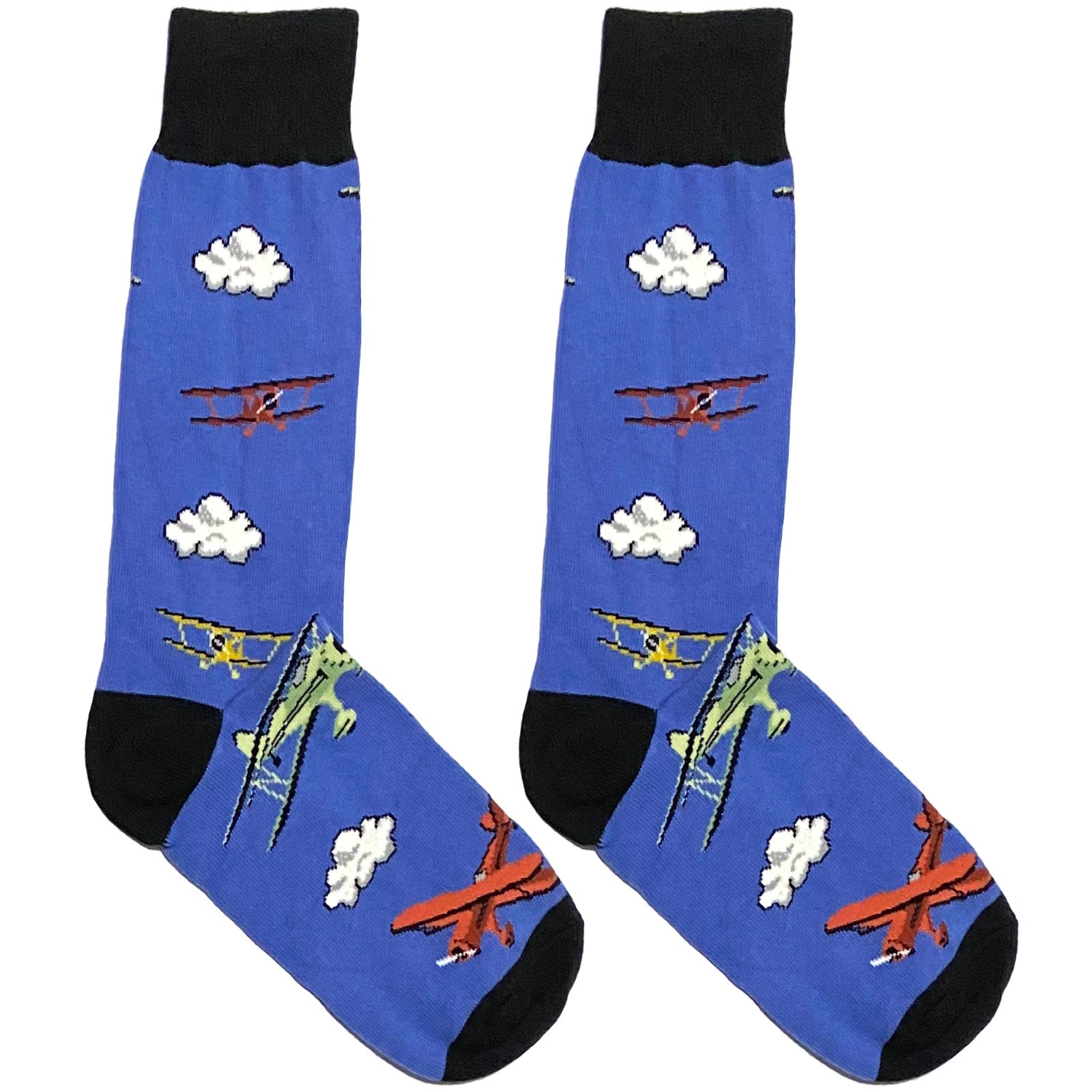 Multicolor Aero Plane Socks