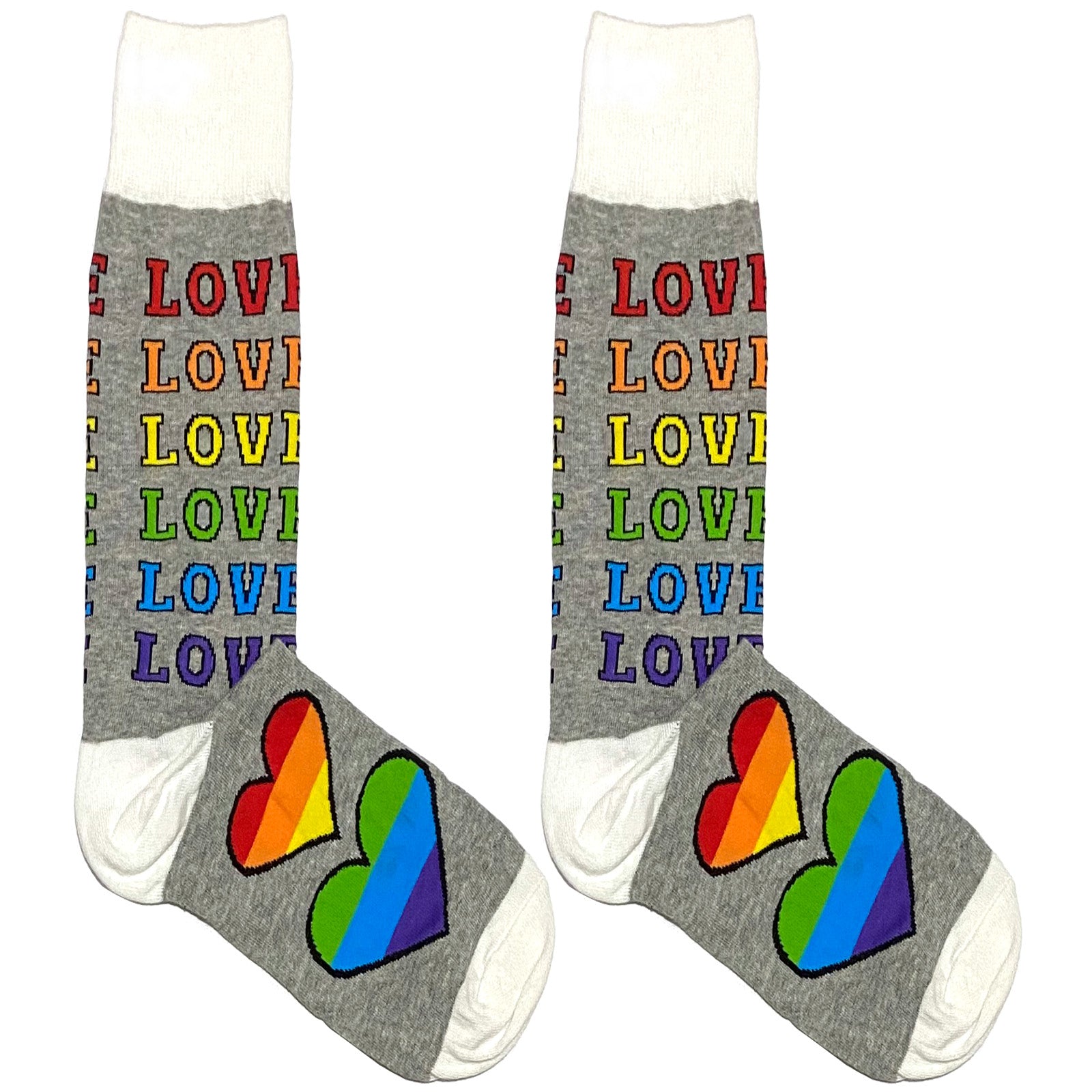 Multicolor Love Heart Socks