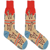 Multicolor Llama Socks