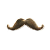 Golden Mustache Lapel Pin