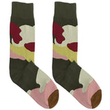 Paint Theme Short Crew Socks