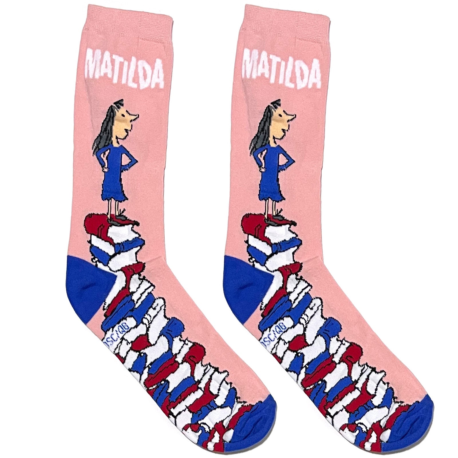 Pink Matilda Books Socks