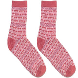 Pink Tiny Hearts Short Crew Socks