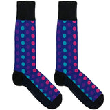 Purple Polka Socks