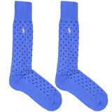 RL Polo Blue Polka Socks