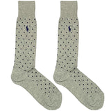 RL Polo Grey Polka Socks