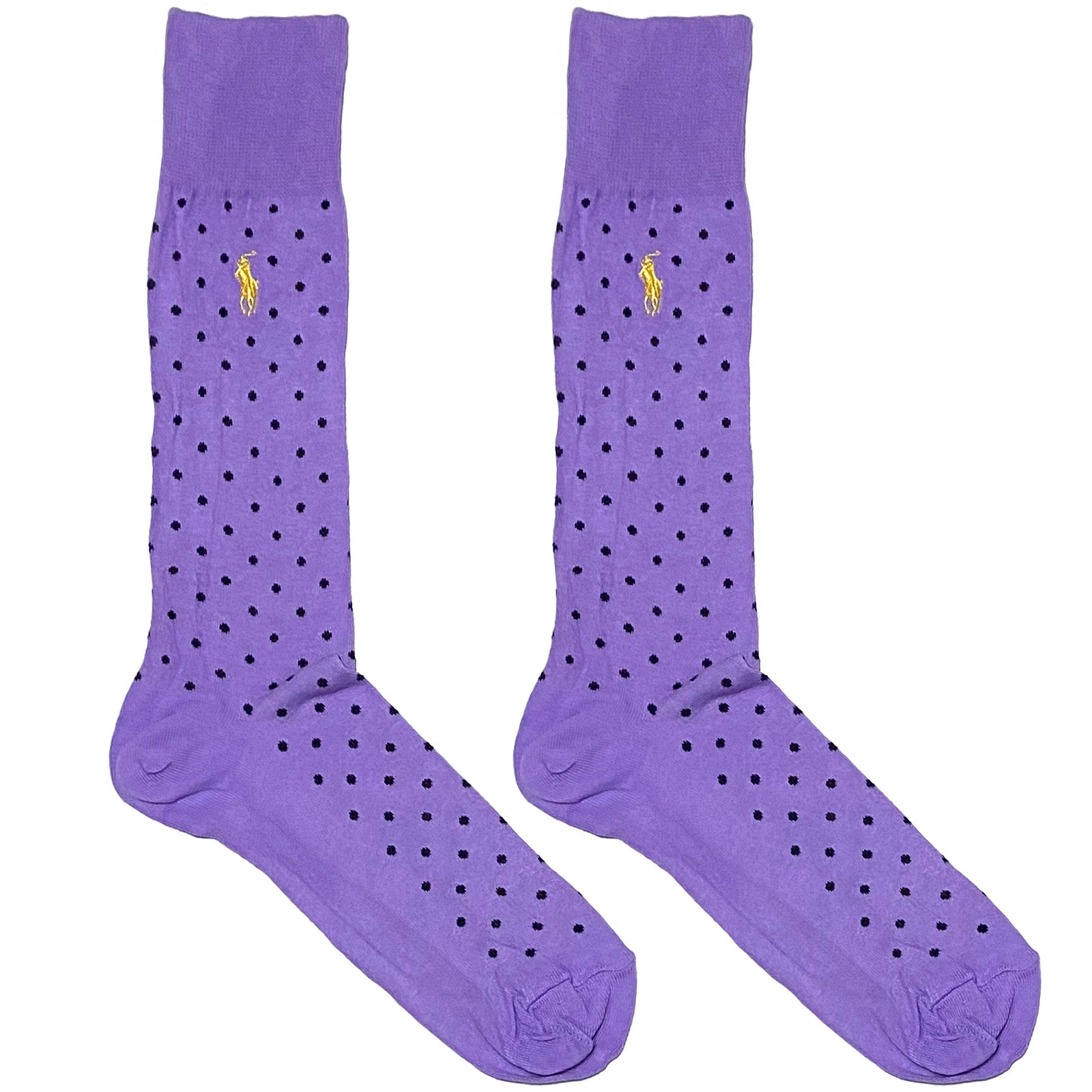 RL Polo Purple Polka Socks
