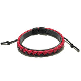 Red And Black Knot Bracelet