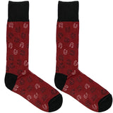 Red Horse Shoe Magnet Socks