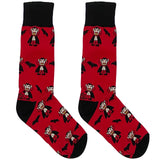 Red Vampire Socks