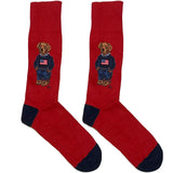 Red RL Polo American Shirt Socks