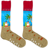 Santa Beach Socks