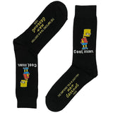 Simpsons Cool Man Socks