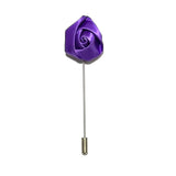 Small Purple Flower Lapel Pin