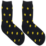 Smiley Face Short Crew Socks