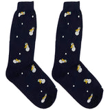 Snow Man Short Crew Socks