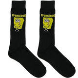 Sponge Bob Text Socks