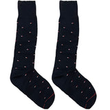 TH Navy Blue Small Logo Socks