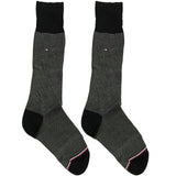 TH Black Textured Socks