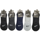 Nike No Show Socks Pack Of 5 Pairs