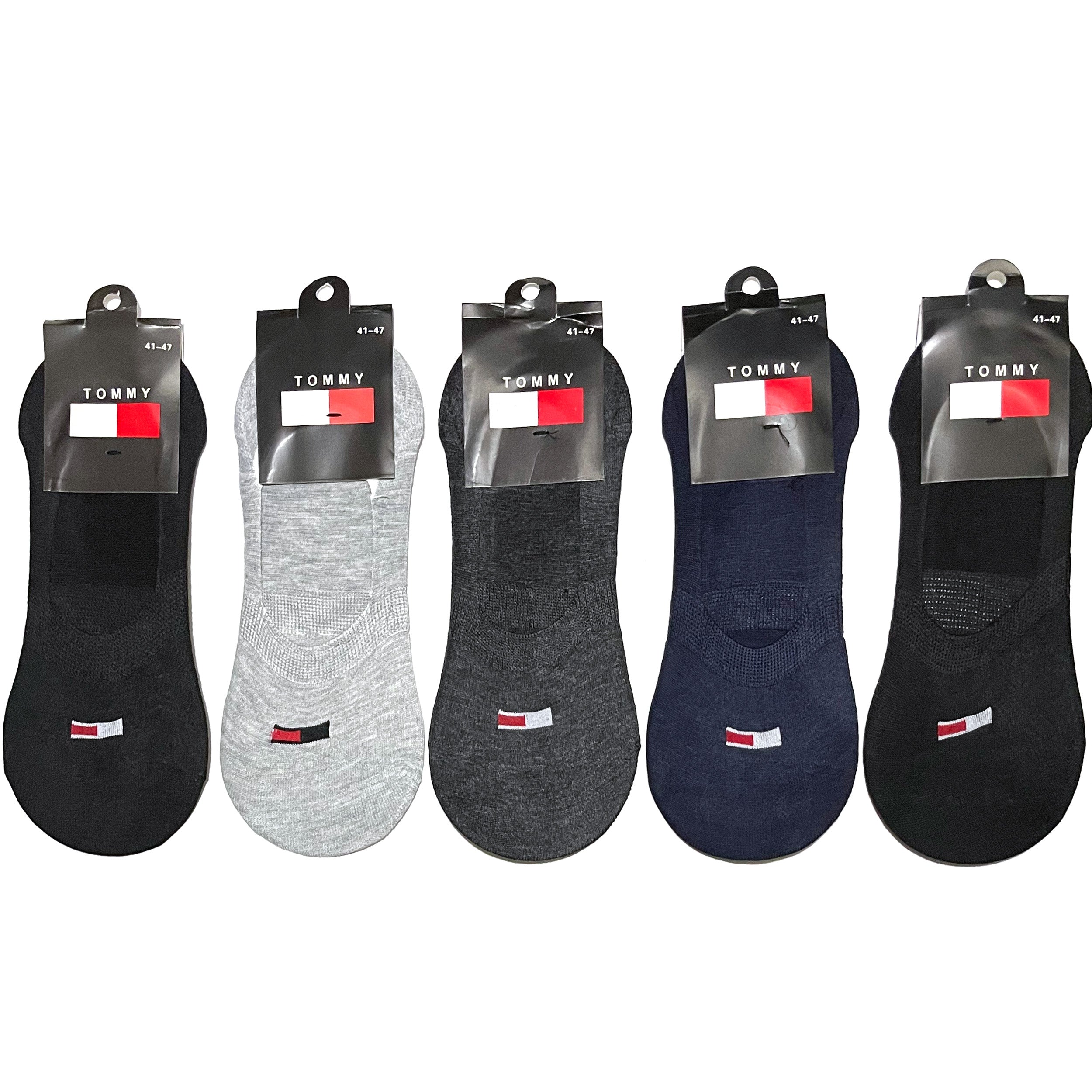 Tommy Hilfiger No Show Socks Pack Of 5 Pairs