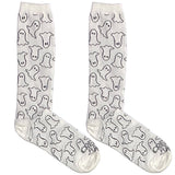 White Ghost Socks