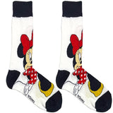 White Minnie Mouse Short Crew Socks