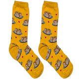Yellow Pan Cakes Short Crew Socks