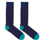 Blue Stripe Socks