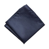 Solid Navy Blue Pocket Square