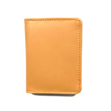 Mustard Bi-Fold Pure Cow Leather Wallet