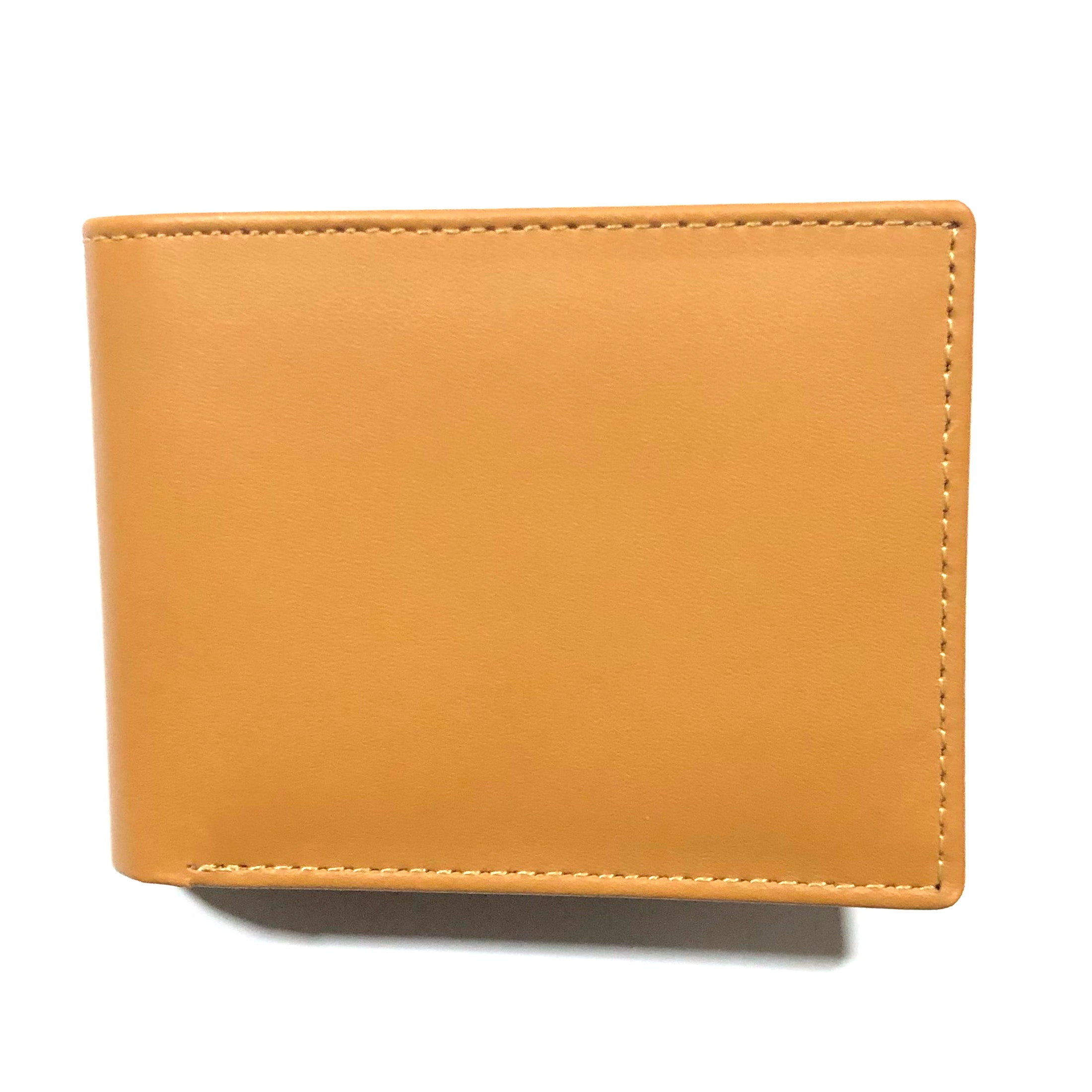 Plain Mustard Pure Cow Leather Wallet