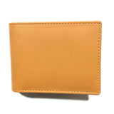 Plain Mustard Pure Cow Leather Wallet