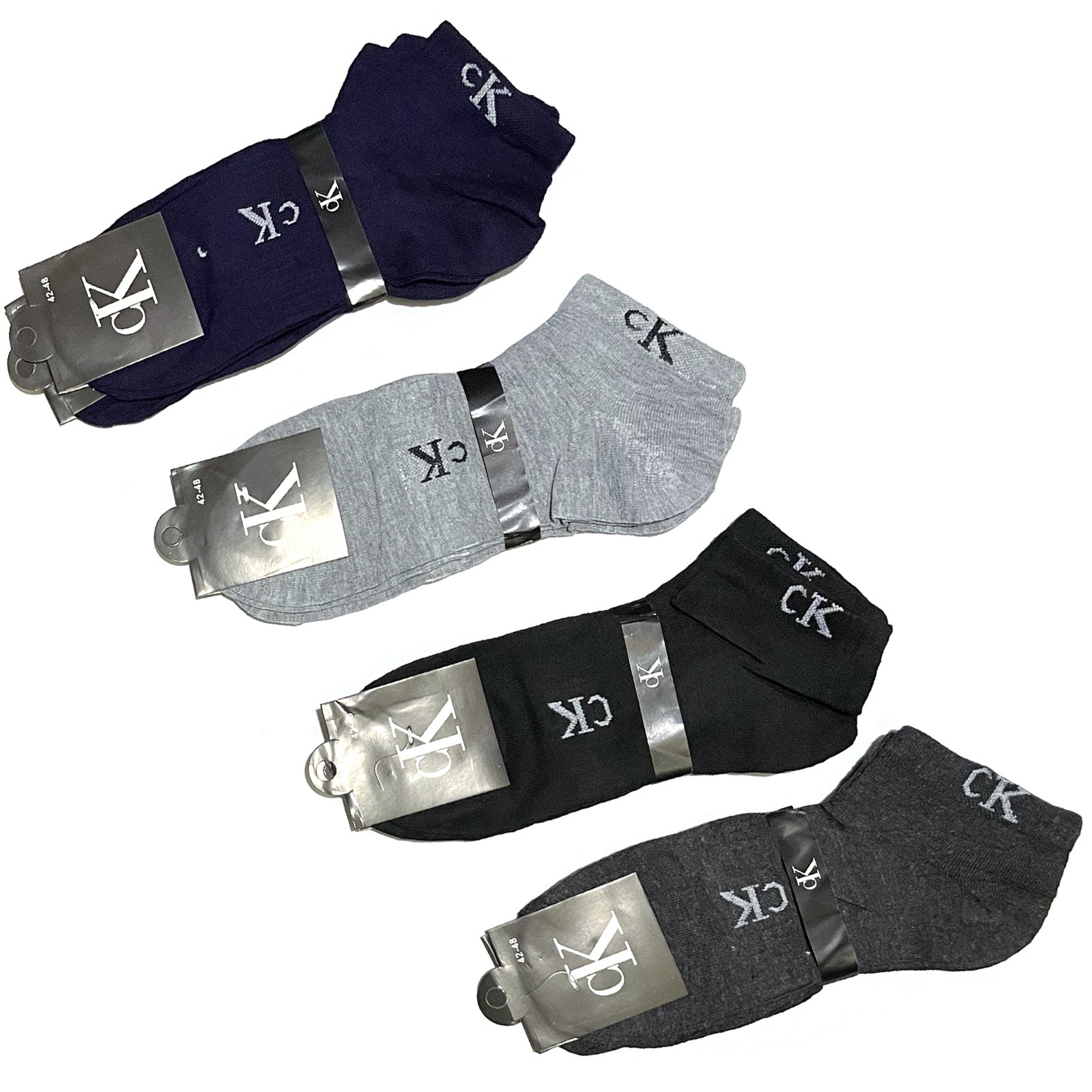 CK Ankle Socks Pack Of 4 Pairs